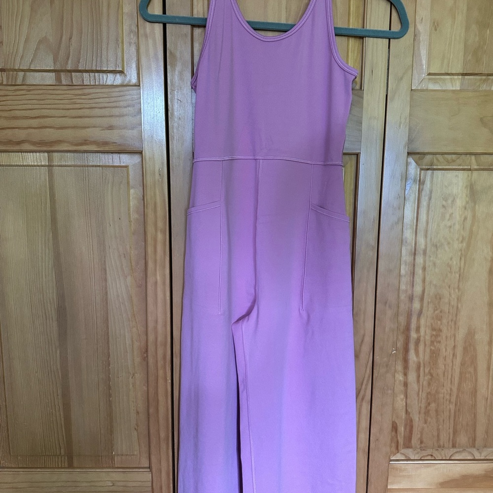 Athleta Kids Sleeveless Lavender Jumpsuit